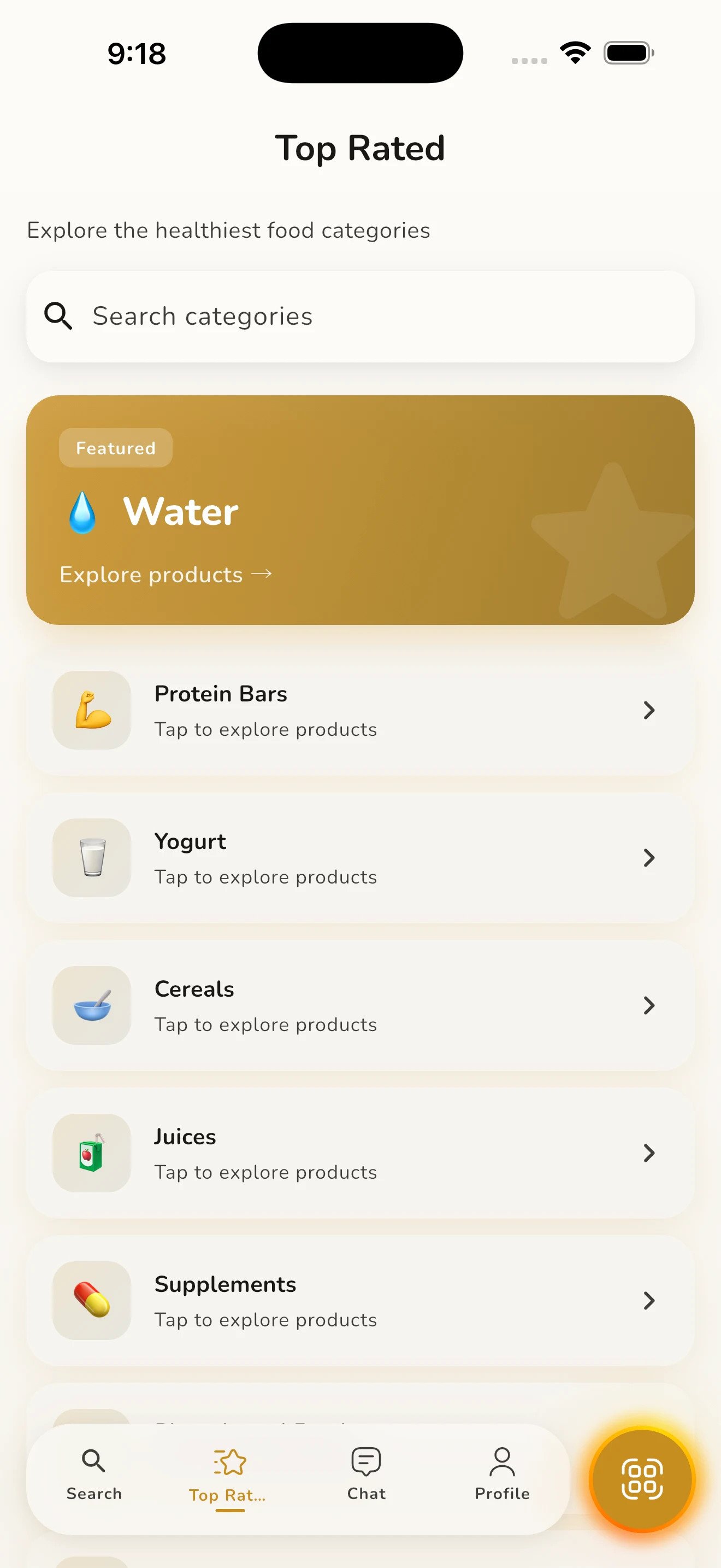 Nutron - Food Product Scanner screenshot